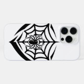 Gothic Spinnennetz iPhone Hülle (Rückseite (Horizontal))