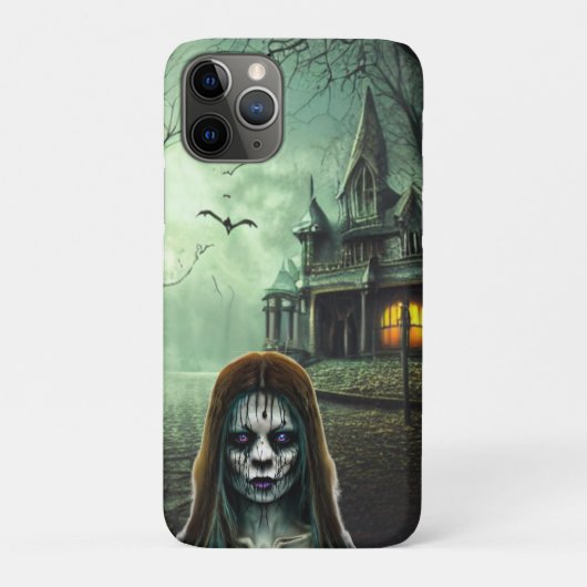 Gothic Spooky gruselige Telefonfälle Case-Mate iPhone Hülle (Rückseite)