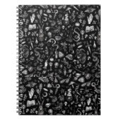 Gothic Sprial Notebook Notizblock (Vorderseite)