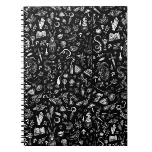 Gothic Sprial Notebook Notizblock (Vorderseite)