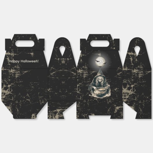 Gothic Spuk Hexenkloster Halloween-Kostüm-Party Geschenkschachtel (Ungeklappt)