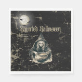 Gothic Spuk House Hexenkostüm Party Serviette (Vorderseite)