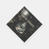 Gothic Spuk House Hexenkostüm Party Serviette (Ecke)