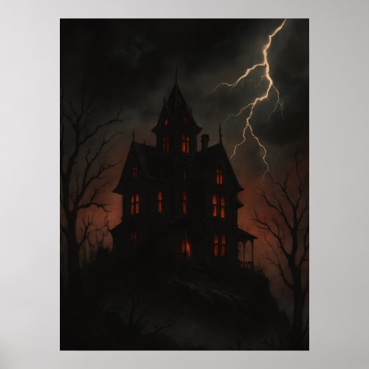 Gothic Spuk House Poster (Vorne)