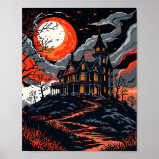 Gothic Spuk House Poster