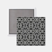 GOTHIC Square Magnet (Vorderseite/Rückseite)