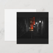 Gothic Staircase Einladung (Vorne/Hinten)