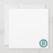 Gothic Staircase Einladung (Rückseite)