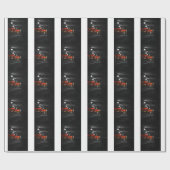 Gothic Staircase Wrapping Paper Geschenkpapier (Flach)