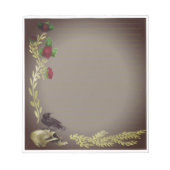 Gothic Stationary Notizblock (Vorderseite)