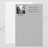 'Gothic' Stationery Briefpapier (Vorne/Hinten)