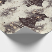 Gothic Steam Punk Alternative Christmas Fairy Geschenkpapier (Ecke)