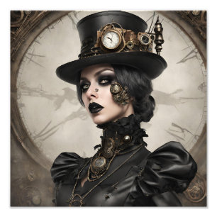 Gothic Steampunk Fotodruck