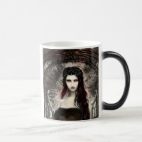 Gothic Steampunk gefallener Engel AI-Kunst