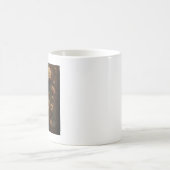 Gothic Steampunk Goldkatze Kaffeetasse (Mittel)