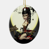 Gothic Steampunk Keramik Ornament (Rechts)