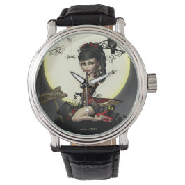 Gothic Steampunk Lolita Girl Wrist Watch Armbanduhr