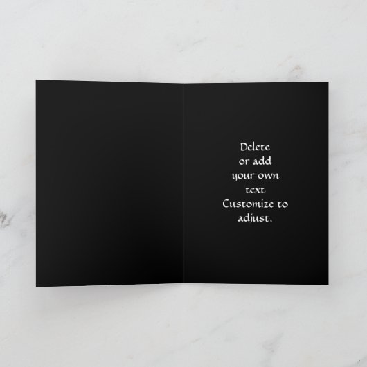 Gothic Steampunk Valentinstag Feiertagskarte (Innenseite)