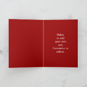 Gothic Steampunk Valentinstag Feiertagskarte (Innenseite)