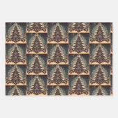 Gothic Steampunk Weihnachten Geschenkpapier Set (Vorderseite)
