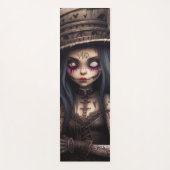 Gothic Steampunk Yoga Mat | Einzigartige Dunkle Fa Yogamatte (Vorderseite)
