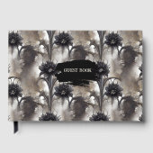Gothic Style Dark Wedding Gästebuch (Vorderseite)