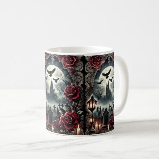 Gothic-Style-Tasse Kaffeetasse (VorderseiteRechts)