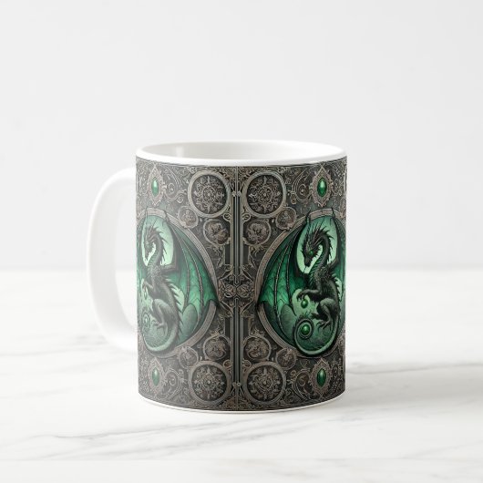 Gothic-Style-Tasse Kaffeetasse (Vorderseite Links)