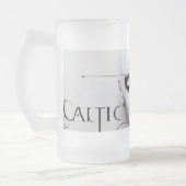 Gothic Style Tiara Art - Fierce Protected Design - Mattglas Bierglas (Links)
