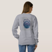 Gothic Style Tiara Art-Fierce & Protective Design- Sweatshirt (Schwarz voll)