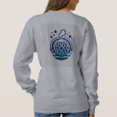 Gothic Style Tiara Art-Fierce & Protective Design- Sweatshirt (Rückseite)
