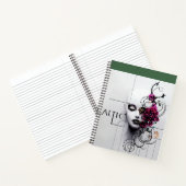 Gothic Style Tiara Art - Schutzdesign Notizblock (Innenseite)