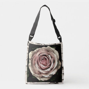 Gothic Styled Vintage Rose Tragetaschen Mit Langen Trägern