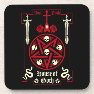 Gothic Subculture Post Punk Getränkeuntersetzer