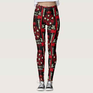 Gothic Subculture Post Punk Leggings