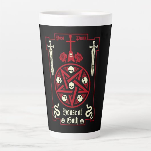 Gothic Subculture Post Punk Milchtasse (Vorderseite)