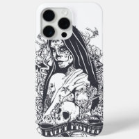 Gothic Sugar Skull Frau Tattoo Kunst