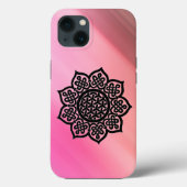 GOTHIC SUN Black Pink Celtic Knots Case-Mate iPhone Hülle (Rückseite)