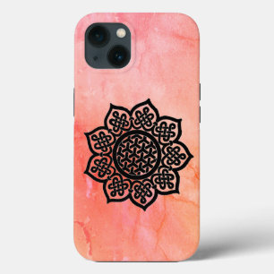 GOTHIC SUN Black Pink Red Celtic Knots Case-Mate iPhone Hülle