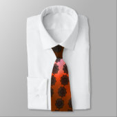 GOTHIC SUN CELTIC KNOT Orange Gem Krawatte (Gebunden)