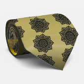 GOTHIC SUN CELTIC KNOTS Gray Agatha Gem Krawatte (Gerollt)