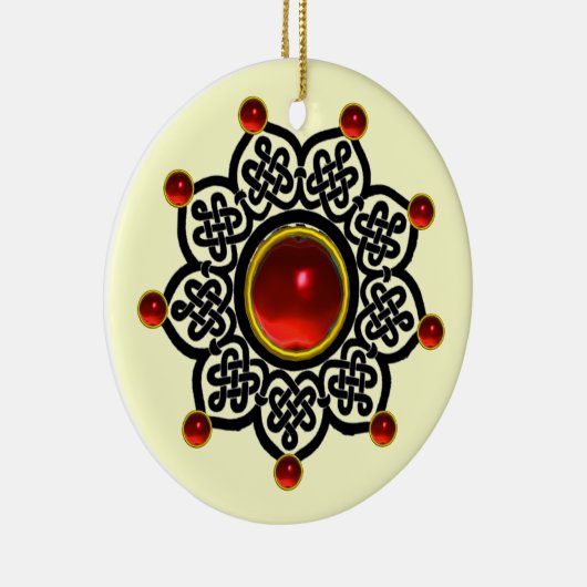 GOTHIC SUN GEM KERAMIK ORNAMENT (Rechts)