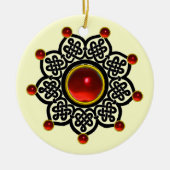 GOTHIC SUN GEM KERAMIK ORNAMENT (Vorne)