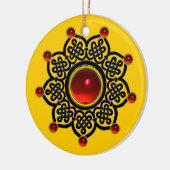 GOTHIC SUN GEM KERAMIK ORNAMENT (Links)