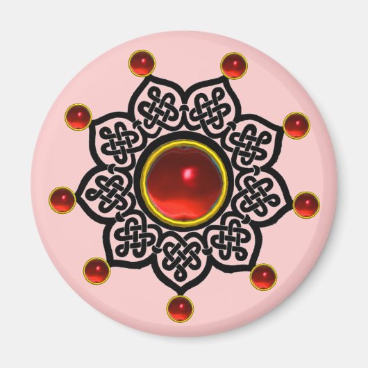 GOTHIC SUN GEM MAGNET (Vorne)