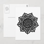 GOTHIC SUN POSTKARTE (Vorne/Hinten)