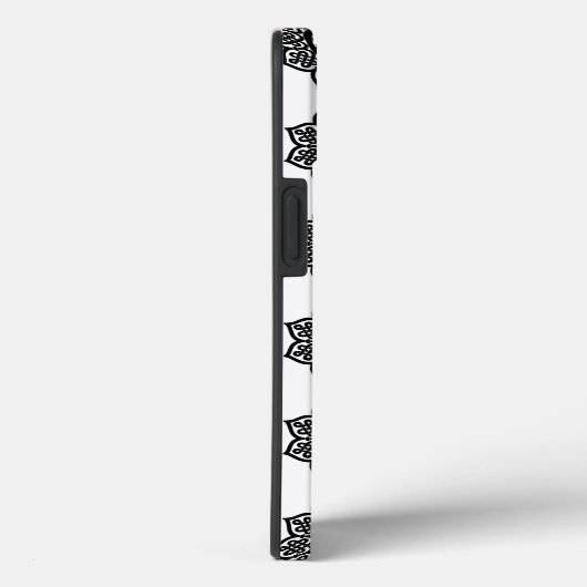 GOTHIC SUN Schwarz-weiß Celtic Knots Case Mate iPh (Rückseite / Rechts)