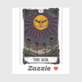 Gothic Sun Tarot Aufkleber (Blatt)