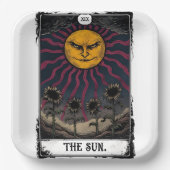 Gothic Sun Tarot Pappteller (Vorderseite)