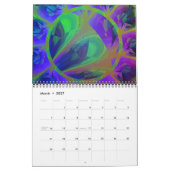 Gothic Sunflower Trippy Kalender (Mär 2027)